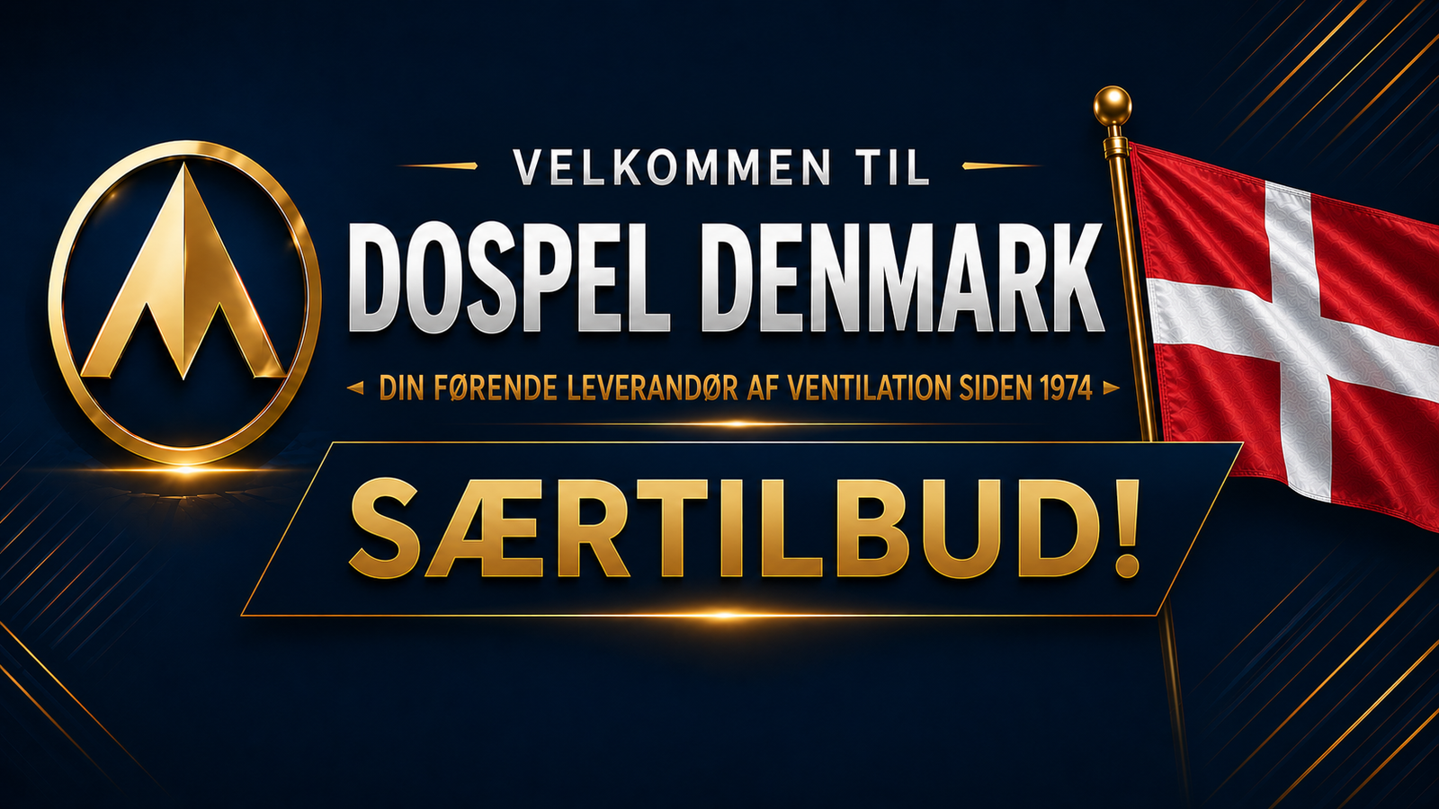 Velkommen til Dospel specialtilbud banner